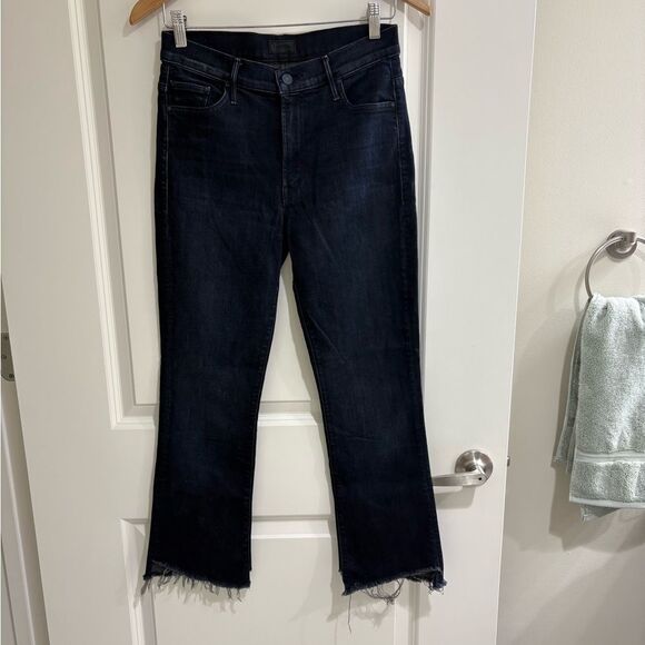 Mother Insider Crop two step fray jeans size 27 - Picture 3 of 7